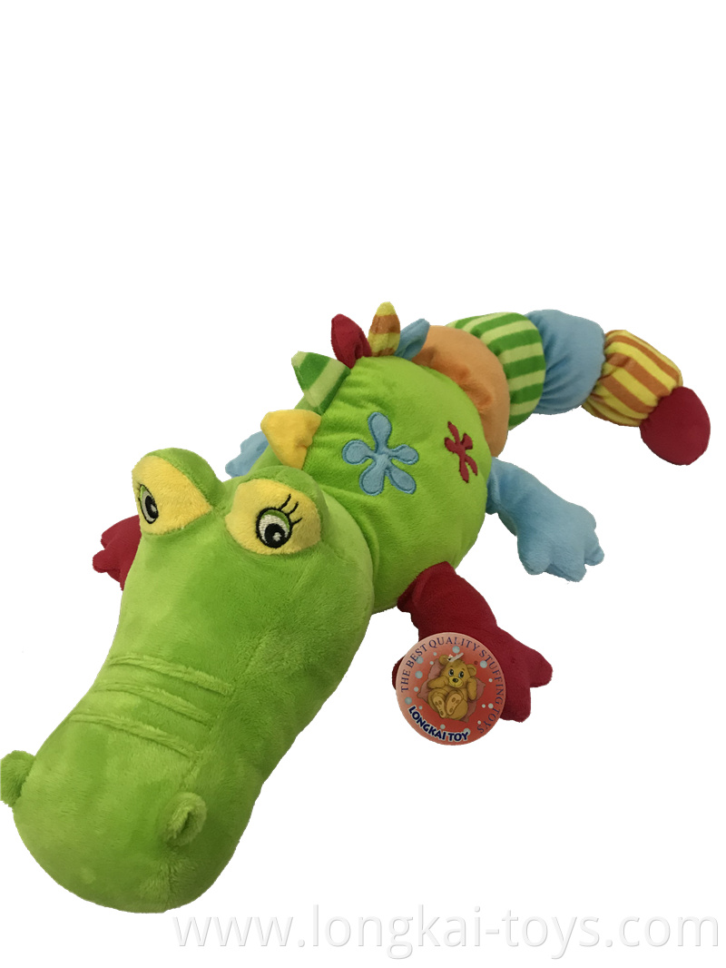 Stuffed Crocodile With Rattle